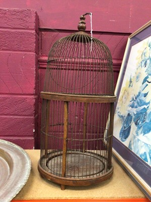 Lot 681 - Antique style bird cage