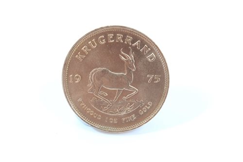 Lot 24 - South Africa - gold Krugerrand - 1975. UNC (1...