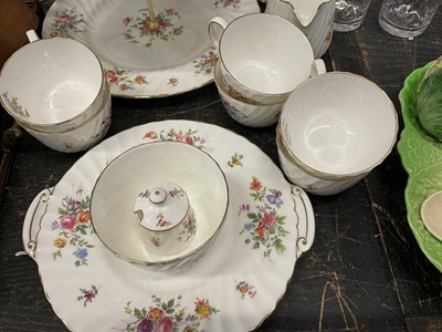 Lot 162 - Minton tea set and lot decorated china including Beswick sheep