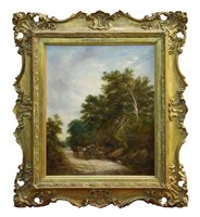 Lot 1238 - Robert Burrows (1810 - 1883), oil on canvas -...