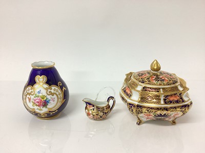 Lot 1195 - Group of Royal Crown Derby including a pair of vases