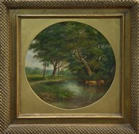 Lot 1240 - Robert Burrows (1810 - 1883), oil on canvas -...