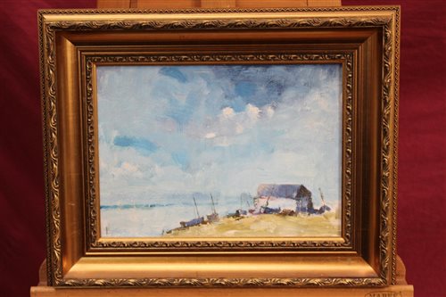 Lot 1241 - William Henry Ford, pair 20th century oils on...