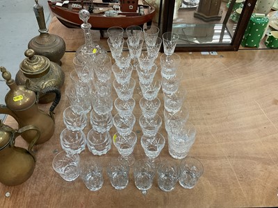 Lot 405 - Collection of Stuart crystal glass table wares and other glassware.