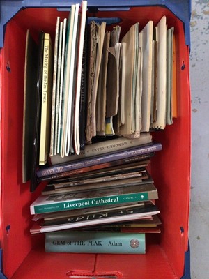 Lot 34 - Box of topographical books