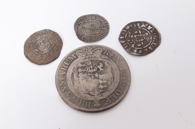 Lot 168 - G.B. - Mixed silver hammered coins to include Pennies Henry III MON: WALTER ON LVND c1250-72