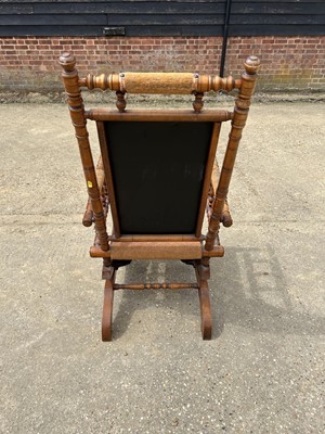 Lot 55 - Late 19th century American rocking chair