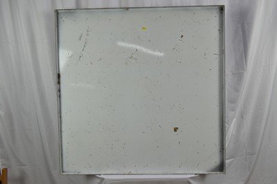 Lot 1292 - Dale Devereux Barker (b.1962), Vitrous enamel on steel, Untitled, signed and dated 2001 verso, 100cm square
