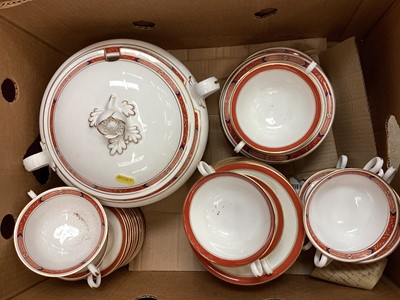 Lot 1231 - Quantity of Royal Worcester Howard and Beaufort pattern dinner services