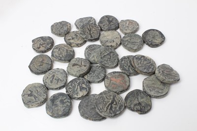 Lot 154 - Ancients - Early Medieval Kushan (Now Pakistan) AE coins in generally Fair-Fine condition (26 coins)