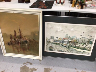 Lot 371 - Group of pictures and prints