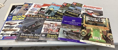 Lot 2007 - Collection of motorsport and related programmes