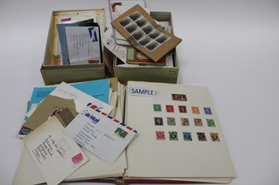 Lot 1431 - Stamps GB Presentation Pack selection in albums and loose plus world issues in old ledgers