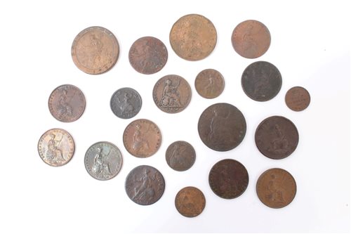 Lot 29 - G.B. 18th / 19th century mixed copper coins....