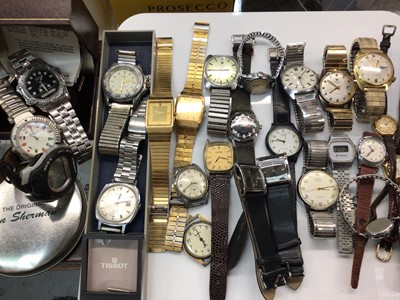 Lot 806 Group of various wristwatches including