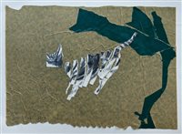 Lot 1136 - *Colin Self (b. 1941), collage and mixed media...