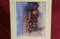 Lot 1137 - Mary Gundry (contemporary), watercolour -...