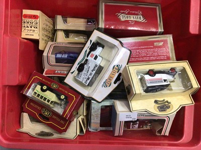 Lot 679 - One box of model vehicles