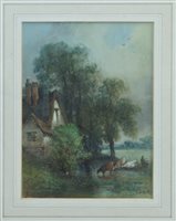 Lot 1130 - Edward Robert Smythe (1810 - 1899), chalk -...