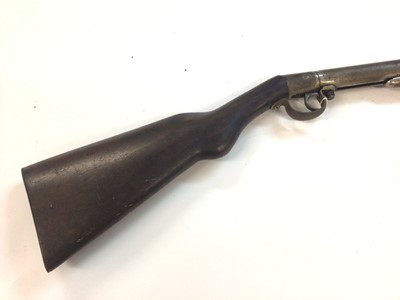 Lot 958 - Vintage Tell Air Rifle and Gat air pistol (2)