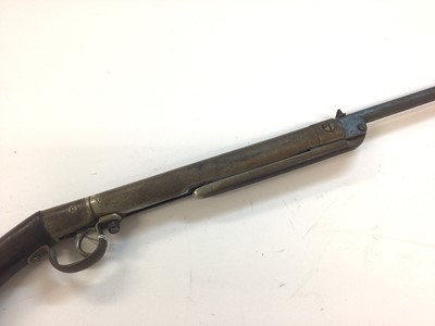 Lot 958 - Vintage Tell Air Rifle and Gat air pistol (2)