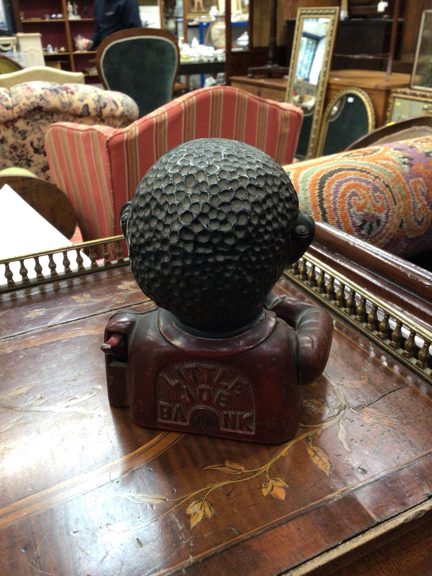 JollyBoy Cast Iron Money Bank アンティーク　貯金箱 JollyBoy Cast Iron Money Bank アンティーク 貯金箱