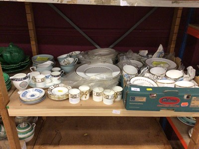 Lot 710 - Group of tea wares, including Wedgwood, Aynsley and Royal Worcester