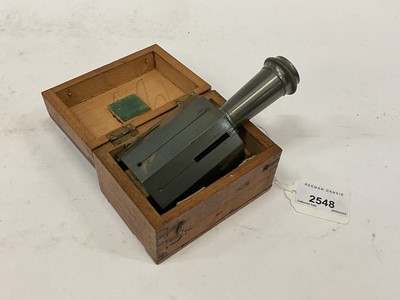 Lot 2548 - Surveyors' cross  in box