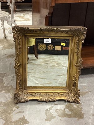 Lot 1208 - Good quality wall mirror in ornate gilt frame, 47.5cm x 41cm