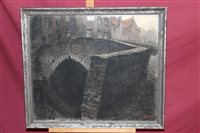 Lot 1098 - Cor Visser (1903-1982) chalks, Old Bridge,...