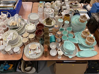 Lot 480 - Poole pottery tea and dinner ware, Portmeirion and other ceramics.