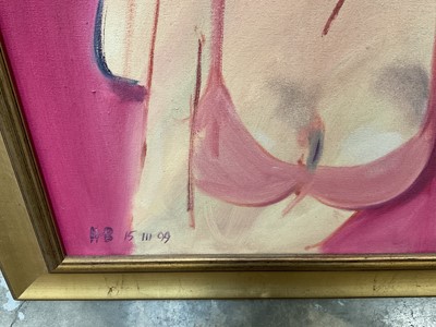Lot 269 - Howard Barnes (1937-2017) oil on canvas