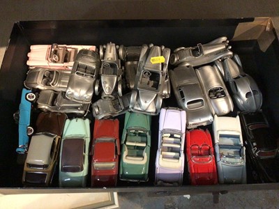 Lot 259 - Group of Danbury Mint and Franklin Mint model cars