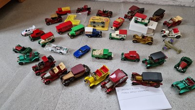 Lot 494 - Collection of unboxed diecast model vehicles (1 box)