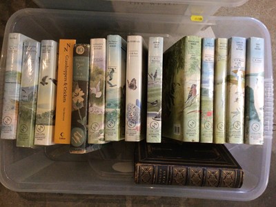 Lot 263 - Two boxes of books related to Natural History
