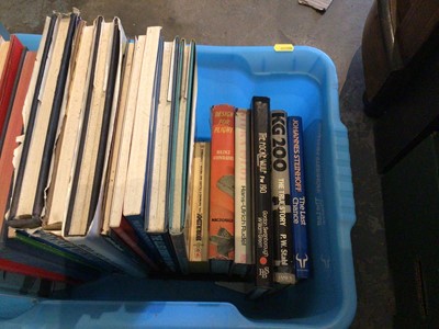 Lot 264 - One box of military books