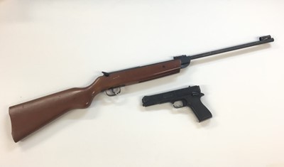 Lot 986 - Vintage Air Rifle and Air Pistol (2)