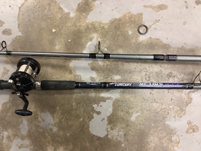 Lot 531 - Two Evo concept uptide 288 fishing rods