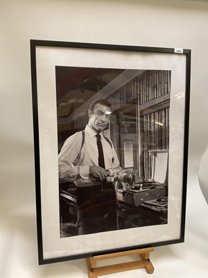 Lot 2029 - Two framed Sean Connery James Bond 007 prints