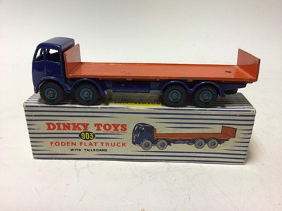 Lot 4 - Dinky Foden Flat Truck with chains No 903 in original box