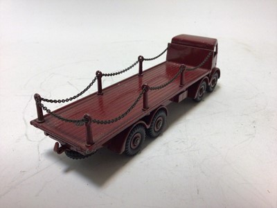 Lot 5 - Dinky Foden Flat Truck with chains No 505 in original box