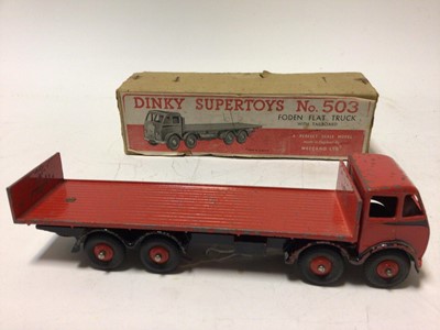 Lot 6 - Dinky Supertoy Foden Flat Truck with tailboard No 503