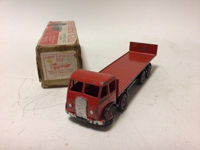 Lot 6 - Dinky Supertoy Foden Flat Truck with tailboard No 503