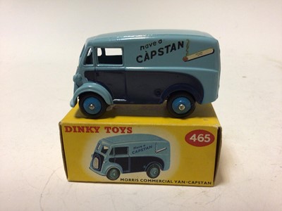 Lot 14 - Dinky Morris Commercial van 'Capstan' No 465 on original box