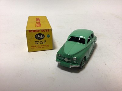 Lot 31 - Dinky Rover 75 Saloon No 156 in original box