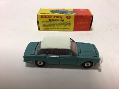 Lot 23 - Dinky Triumph 2000 No 135 in original box