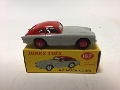 Lot 24 - Dinky A.C. Aceca Coupe No 167 in original box