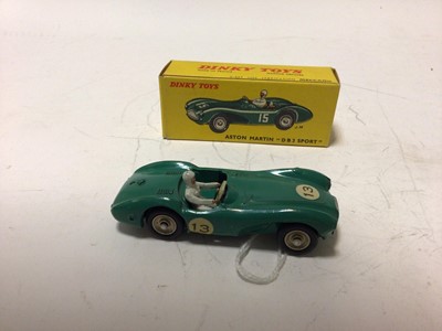 Lot 28 - Dinky (French issue) Aston Martin (DB3 Sport) No 506 in original box