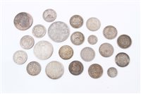 Lot 36 - G.B. mixed pre-1920 silver coinage - to...