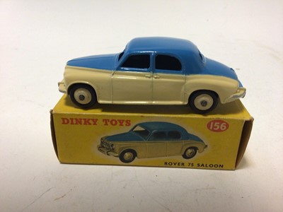 Lot 19 - Dinky Rover 75 Saloon No 156 in original box